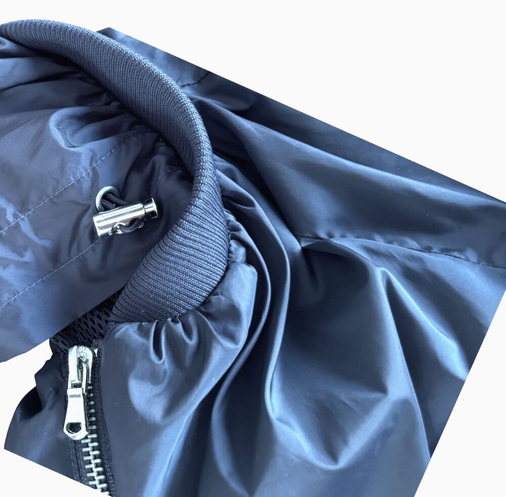 claudie pierlot oversized parisian bomber windbreaker jacket - Picture 9 of 16